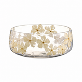 floral-hand-blown-glass-bowl-small-10-inch-stone-hollow-farmstead.png
Stone Hollow Farmstead – Small Floral Hand Blown Glass Bowl, approximately 10 inch diameter, clear glass with cream floral details, sold individually