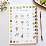 Flowers watercolor workbook Stone Hollow Farmstead Emily Lex