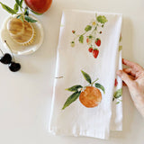 fruit tea towel Emily lex studio stone hollow farmstead