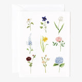 garden flowers notecard set stone hollow farmstead Emily Lex
