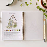Garden watercolor workbook - Stone Hollow Farmstead Emily Lex