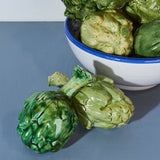 glazed ceramic artichoke stone hollow farmstead Eturel Madrid