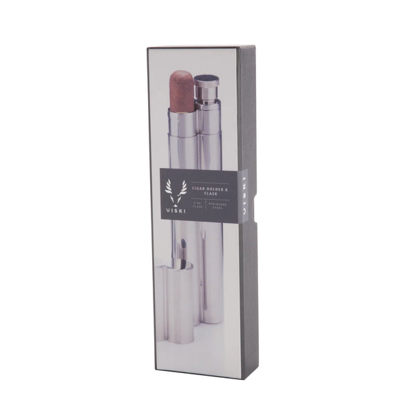 Stainless Steel Cigar Holder - Stone Hollow Farmstead