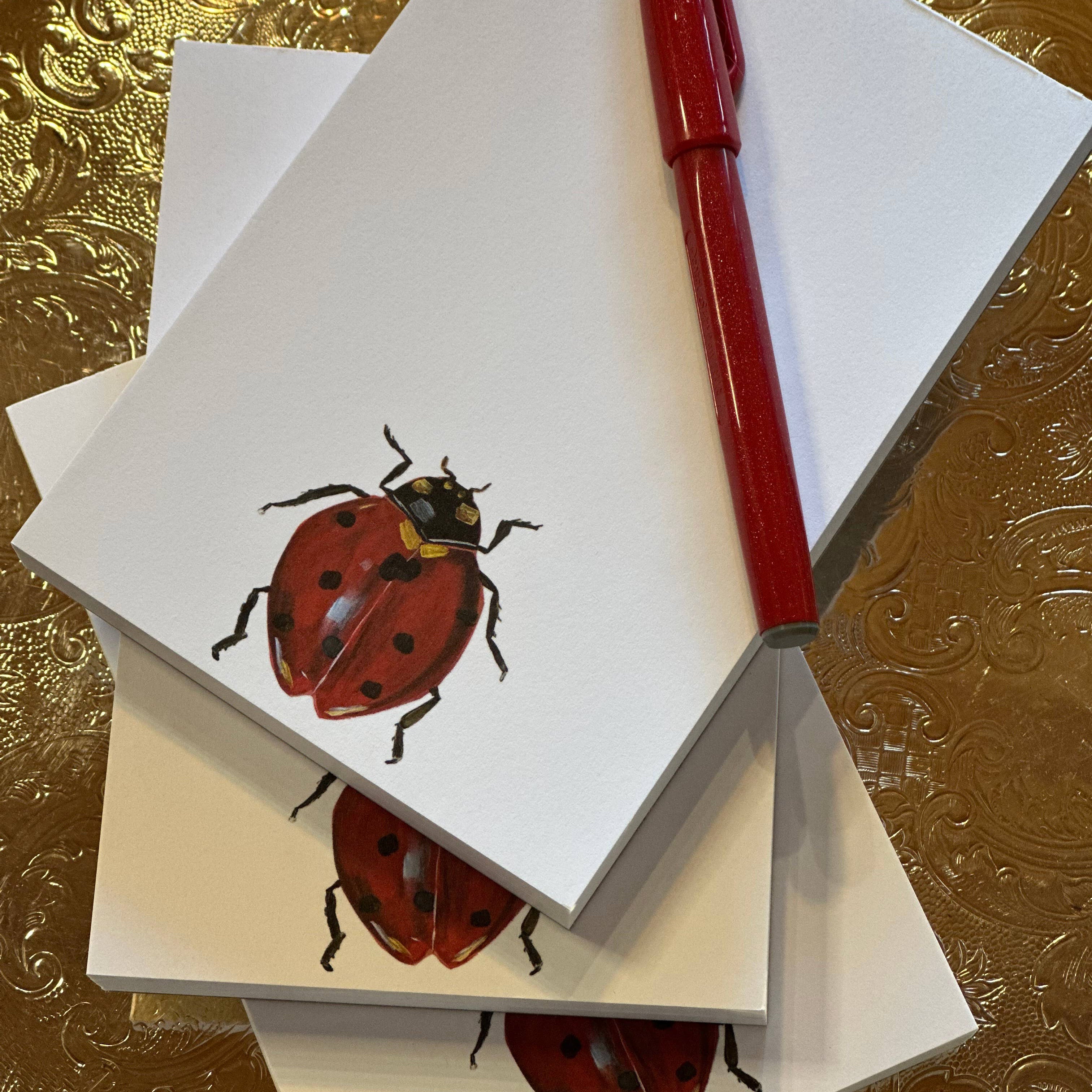 Ladybug Le Petit Notepad – Stone Hollow Farmstead