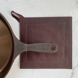 Full Grain Leather Potholder - Stone Hollow Farmstead