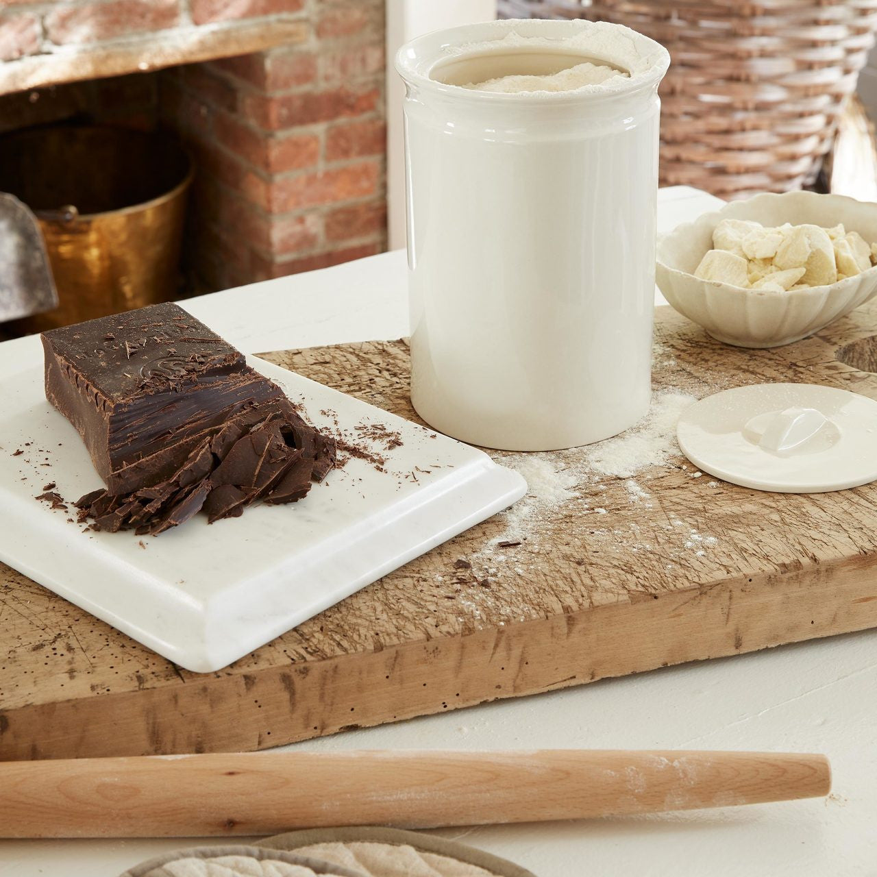 Flour Larder Crocks – Stone Hollow Farmstead