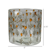 Medium Tiny Flower Hurricane stone hollow farmstead