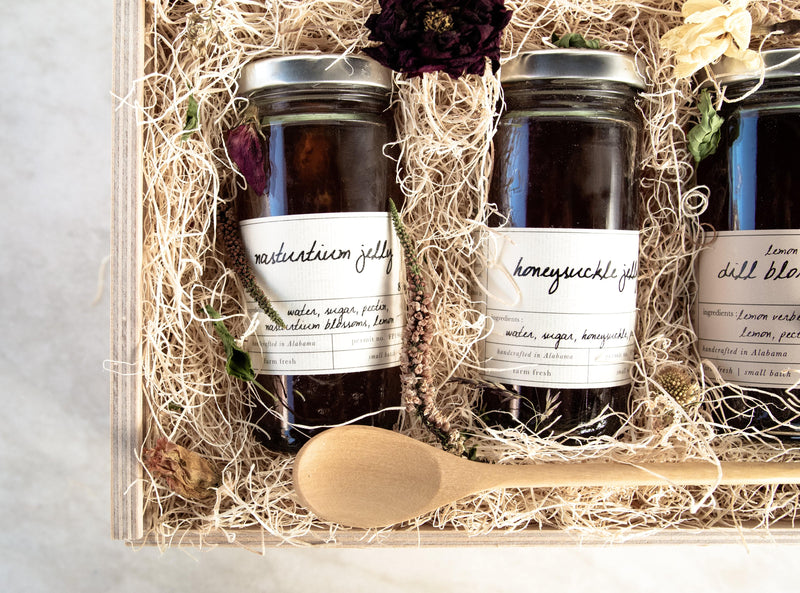 Floral Jelly Gift Box | Will Ship After Christmas - Stone Hollow Farmstead