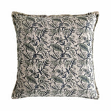 Botanical Print Pillow, Cornflower, Stone Hollow Farmstead