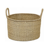 Natural Woven Catering Carryall, Medium, Stone Hollow Farmstead