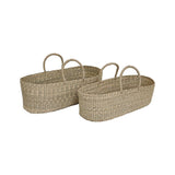 Natural Woven Bakery Tote collection, Stone Hollow Farmstead