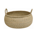 Natural Woven Carolina Basket, Large, Stone Hollow Farmstead