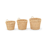 Natural Hyacinth Bushel Basket collection, Stone Hollow Farmstead