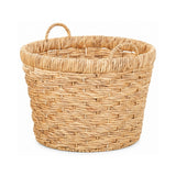 Natural Hyacinth Bushel Basket, Medium, Stone Hollow Farmstead