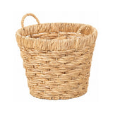 Natural Hyacinth Bushel Basket, Small, Stone Hollow Farmstead
