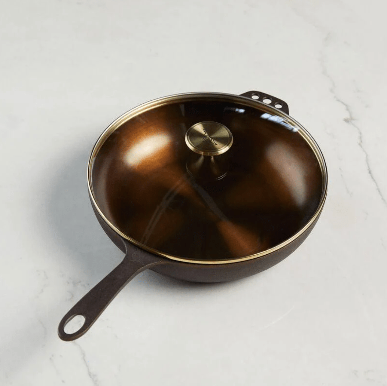 NO. 11 Deep Skillet with Glass Lid