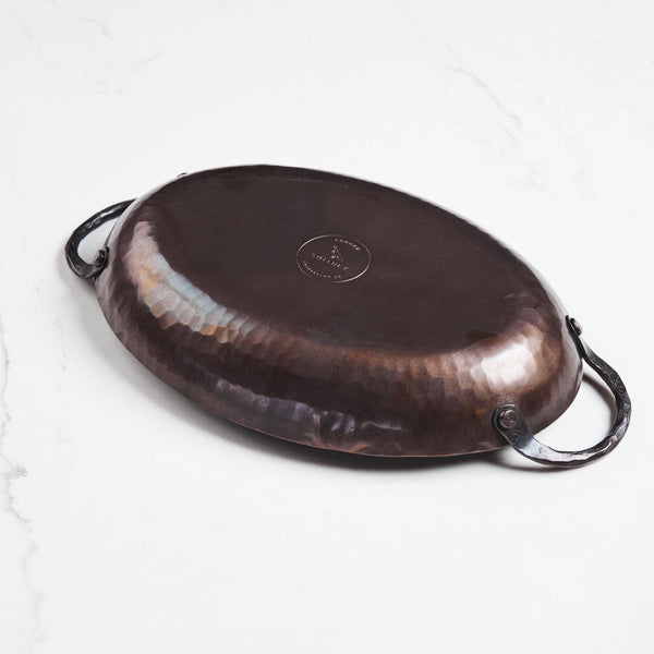 Smithey Carbon Steel Oval Roaster - Stone Hollow Farmstead