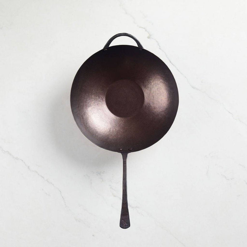 Smithey Carbon Steel Wok - Stone Hollow Farmstead