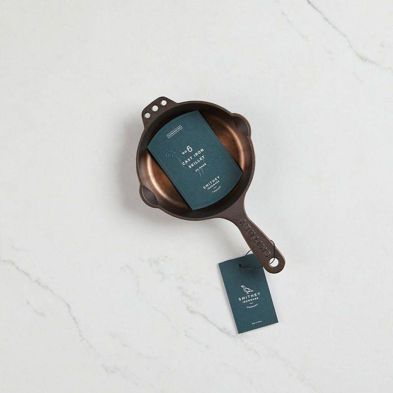 Smithey No. 6 Cast Iron Skillet - Stone Hollow Farmstead