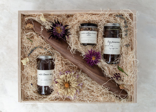 A Winter Solstice Morning Gift Box - Stone Hollow Farmstead