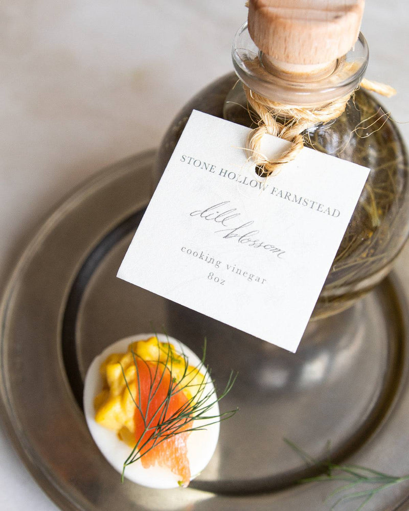 Dill Blossom Vinegar - Stone Hollow Farmstead