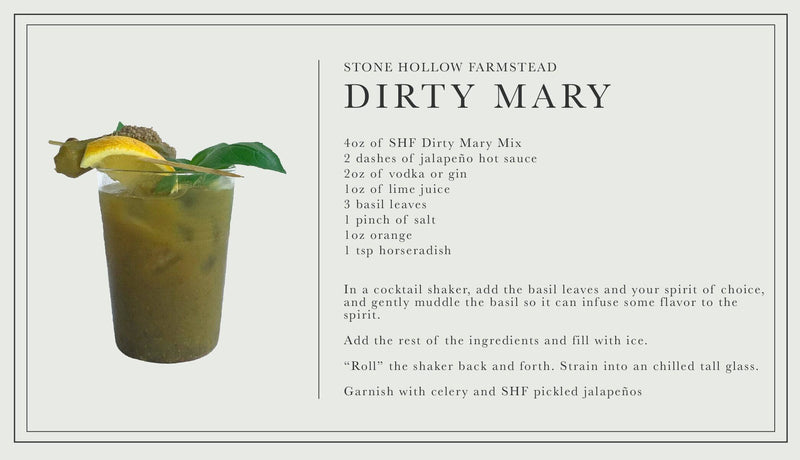 Dirty Mary Mix - Stone Hollow Farmstead