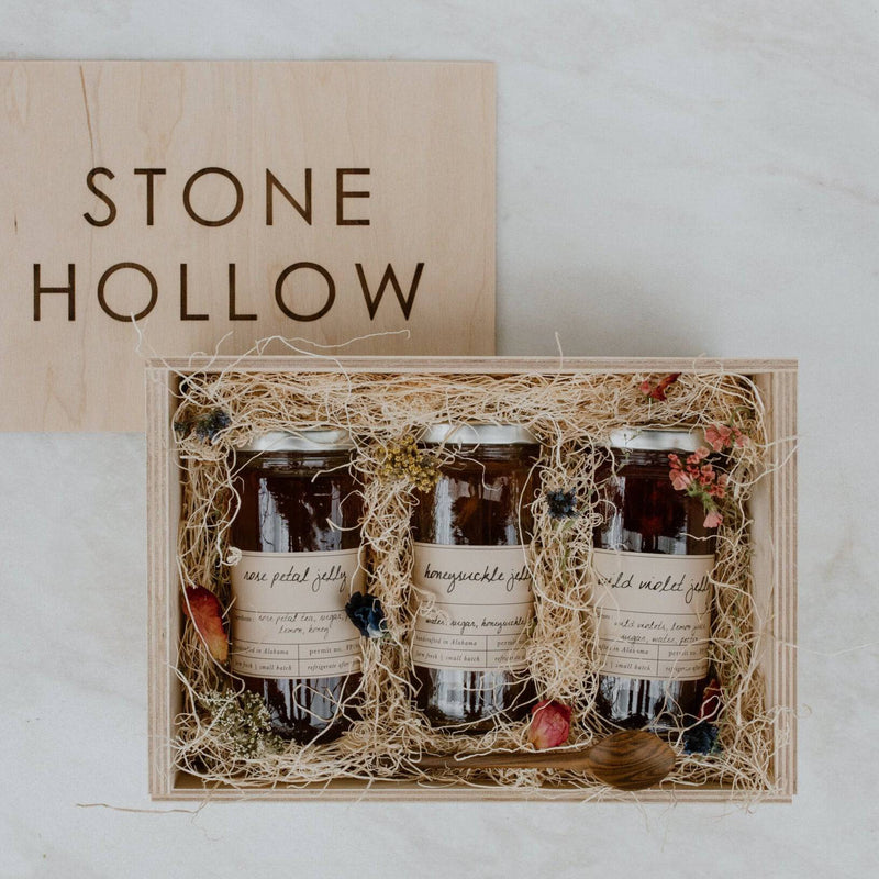 Floral Preserves Trio | Gift Box - Stone Hollow Farmstead