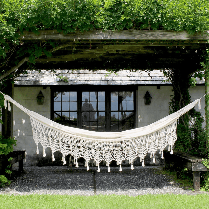 Hand-Knotted Hammock - Stone Hollow Farmstead