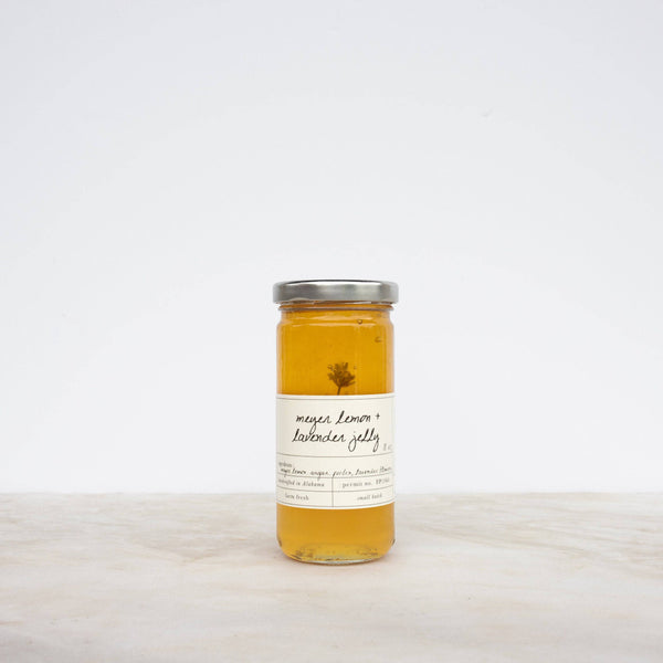 Meyer Lemon + Lavender Jelly - Stone Hollow Farmstead