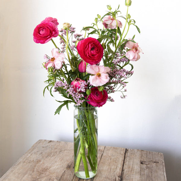 Mother's Day Arrangement | WECK Cylinder Jar - Stone Hollow Farmstead