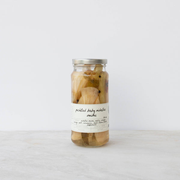 Pickled Baby Seasonal Onions - Stone Hollow Farmstead