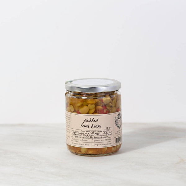 Pickled Lima Beans - Stone Hollow Farmstead