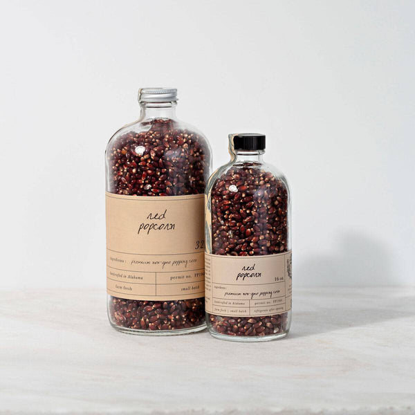 Red Heirloom Popcorn - Stone Hollow Farmstead