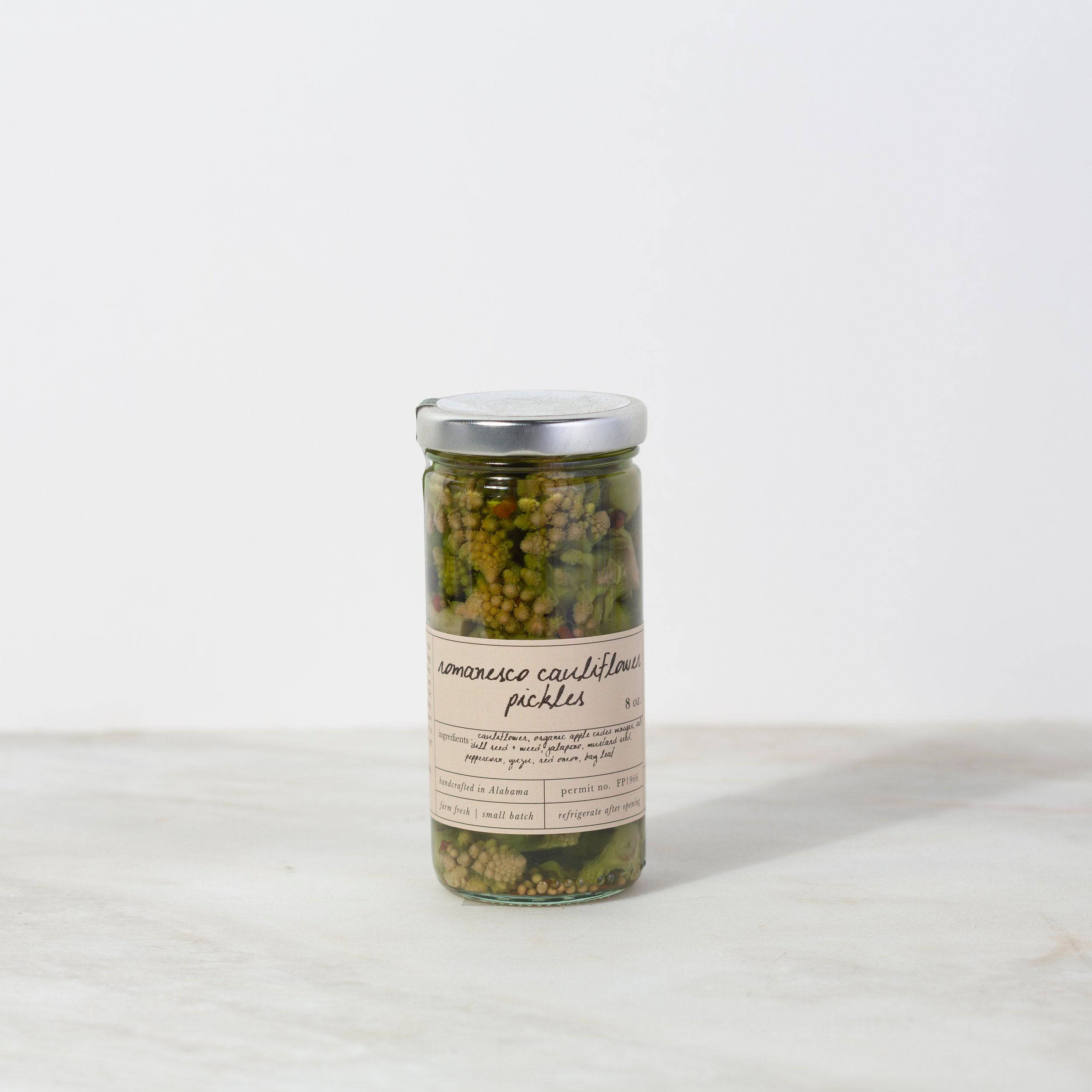 Romanesco Cauliflower Pickles – Stone Hollow Farmstead