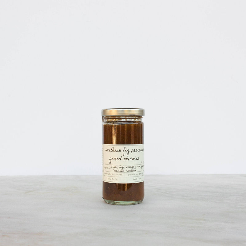 Southern Fig Preserves + Grand Marnier - Stone Hollow Farmstead