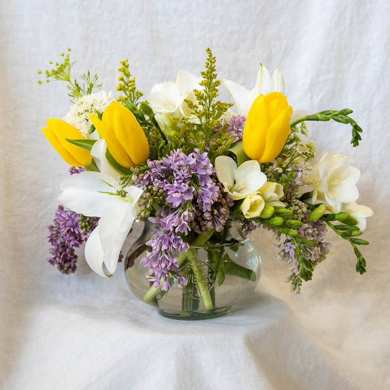 Spring Center Piece in a Weck Jar - Stone Hollow Farmstead