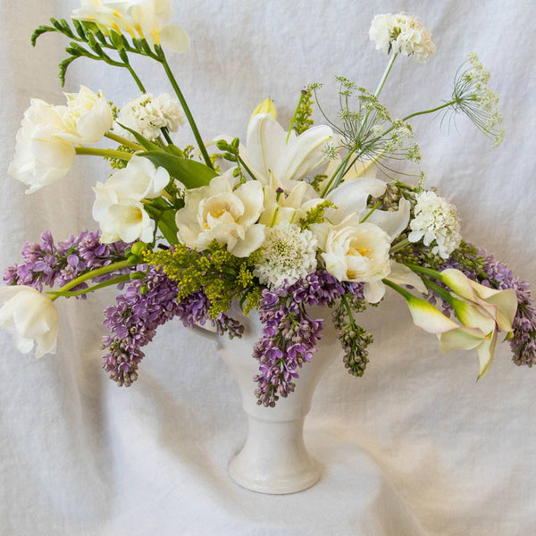 Waterhouse Clay Pottery Spring Arrangement - Stone Hollow Farmstead