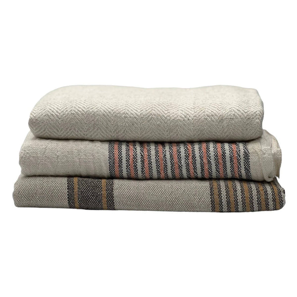 Beige Turkish Towel - Stone Hollow Farmstead