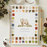 woodland watercolor workbook stone hollow farmstead Emily Lex
  