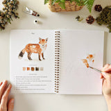 woodland watercolor workbook stone hollow farmstead Emily Lex